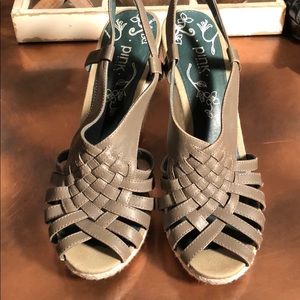 Pink Studio Anthropologie Wedges size 8.5